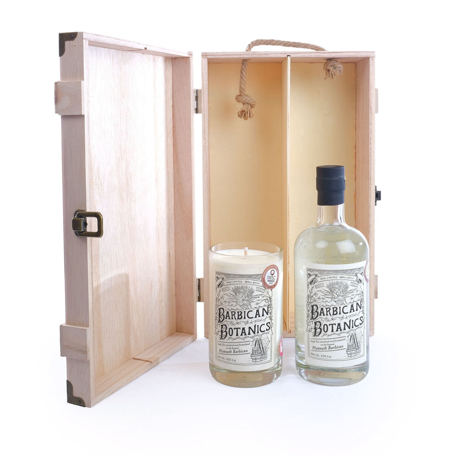 Barbican Botanics Gin & Candle Gift Box from