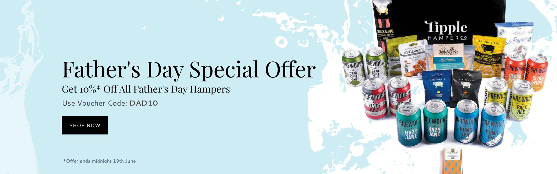 10% Off Father's Day Hampers