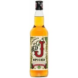 Admiral Vernon's Old J Spiced Rum Spirit Drink 40% ABV (70cl)