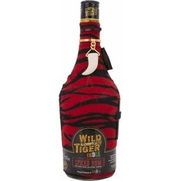 Wild Tiger Spiced Rum 38% ABV (70cl)