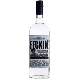 Feckin Irish Vodka 37.5% ABV (70cl)