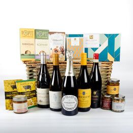 Ultimate Red, White, Sparkling Wine, and Nibbles Hamper