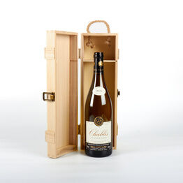 Daniel Dampt Chablis White Burgundy Wine in Wooden Presentation Box