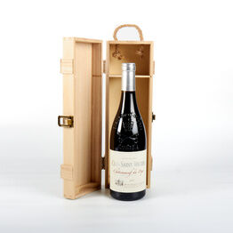 Clos Saint Michel Chateauneuf-du-Pape 'Cuvee Special' Red Wine in Wooden Presentation Box