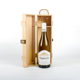 Domaine Fernand Girard Sancerre Sauvignon Blanc White Wine in Wooden Presentation Box