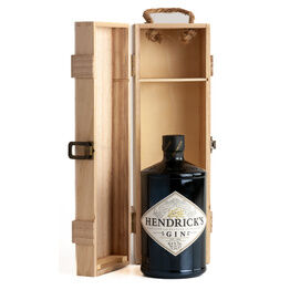 Hendricks Gin in Wooden Presentation Box