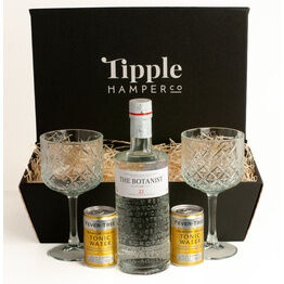 The Botanist Original Islay Dry Gin Tonic and Vintage Gin Glasses Hamper