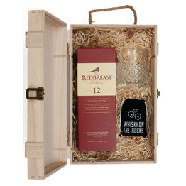 Redbreast 12 Year Old Whisky & Luxury Nibbles Wooden Gift Box Set