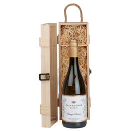 Calancombe Estate Vintage Reserve 2020/2022 Wine in Single Wooden Gift Set