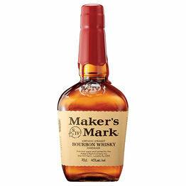 Maker's Mark Bourbon Whisky 45% ABV (70cl)