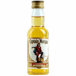 Captain Morgan Original Spiced Gold Rum Miniature 35% ABV (5cl)