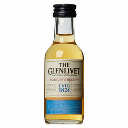 The Glenlivet Founder's Reserve Single Malt Scotch Whisky Miniature 40% ABV (5cl)