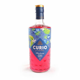 Curio Blueberry and Lime Gin 37.5% ABV (70cl)