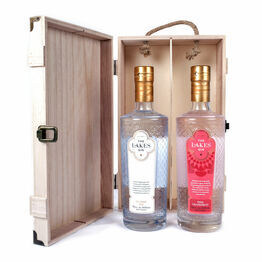 Lakes Distillery Gin Wooden Gift Box Set - 46% ABV