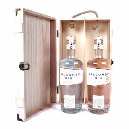 Salcombe Gin Wooden Gift Box Set - 44% ABV