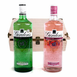 Gordon's Gin Wooden Gift Box Set