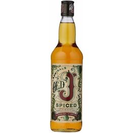 Admiral's Old J Spiced Rum 35% ABV (70cl)