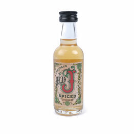 Old J Spiced Rum Miniature 35% ABV (5cl)