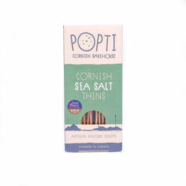 Popti Cornish Sea Salt Savoury Thins (120g)