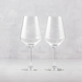Salcombe Branded Clear Gin Glass (Pair)
