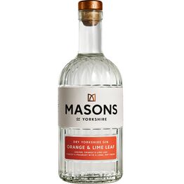 Masons Orange and Lime Leaf Gin 42% ABV (70cl)