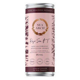 Non Alcoholic Sea Arch Rose Sea & T Ready to Drink Can 0% ABV (250ml)