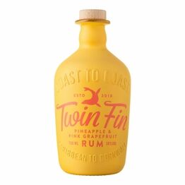 Twin Fin Pineapple and Pink Grapefruit Rum 38% ABV (70cl)