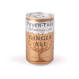 Fever-Tree Refreshingly Light Ginger Ale 0% ABV (150ml Can)