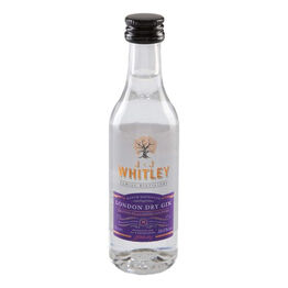 JJ Whitley London Dry Gin Miniature 38% ABV (5cl)