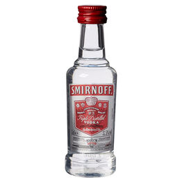 Smirnoff Red Label Vodka Miniature 37.5% ABV (5cl)