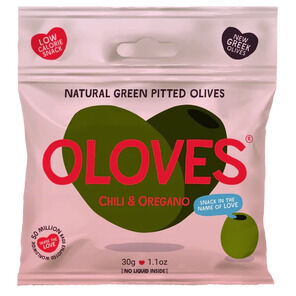 Oloves Chilli & Oregano Pitted Greek Olives (30g)