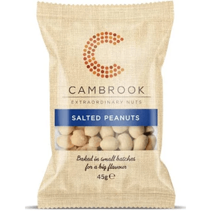 Cambrook Baked Salted Peanuts (45g)