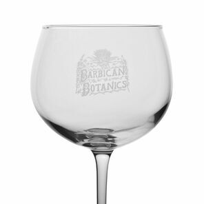 Barbican Botanics Branded Gin Glass