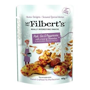 Mr Filbert's Peruvian Pink Peppercorn Cashews & Peanuts (40g)