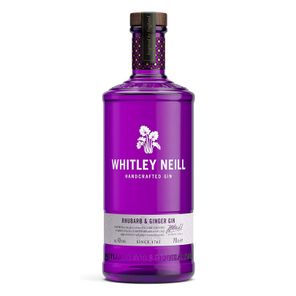 Whitley Neill Rhubarb and Ginger Gin 43% ABV (70cl)