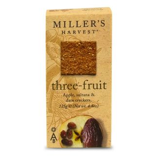 Miller's Harvest Three-Fruit Crackers (125g)
