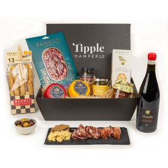 The Amarone Red Wine &amp; Charcuterie Board Hamper