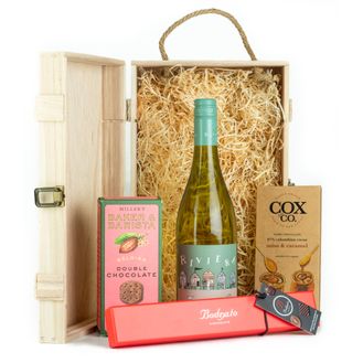 The White Wine &amp; Sweet Treats Gift Box