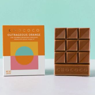 Outrageous Orange 47% Milk Chocolate Bar 