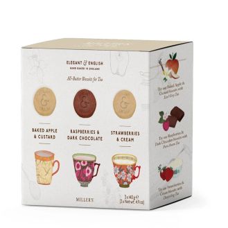 Elegant and English All Butter Biscuits for Tea (420g)
