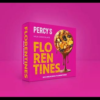 Percy's Milk Chocolate Florentines (115g)