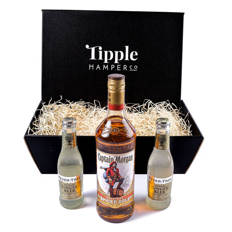 Captain Spiced Rum and Mixer Gift Set from £31.50