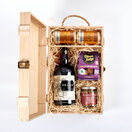 Kraken Black Spiced Rum & Luxury Nibbles Wooden Gift Box Set additional 1