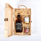 Jack Daniel's Whisky & Luxury Nibbles Wooden Gift Box Set additional 1