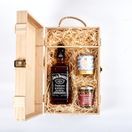 Jack Daniel's Whisky &amp; Luxury Nibbles Wooden Gift Box Set additional 1