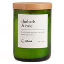 Adhock Homeware Rhubarb &amp; Rose Wine Bottle Candle additional 2