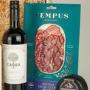 The Caoba Malbec Red Wine &amp; Cheese Gift Box additional 2