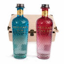 Mermaid Gin Wooden Gift Box Set - 42% ABV additional 2
