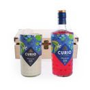 Curio Blueberry Gin &amp; Candle Gift Box - 37.5% ABV additional 1