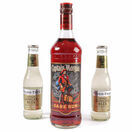 Captain Morgan Dark Rum and Mixer Gift Set - 40% ABV additional 2